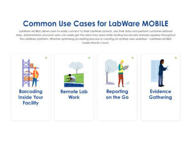 LabWare MOBILE - Powering modern laboratories with access to data anywhere at anytime
