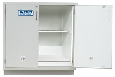 Acid Storage Cabinet Provides Protection Against Corrosive Chemicals