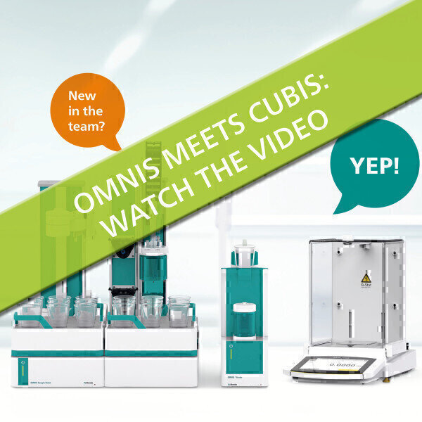 OMNIS from Metrohm meets CUBIS II from Sartorius - Vimarsana News