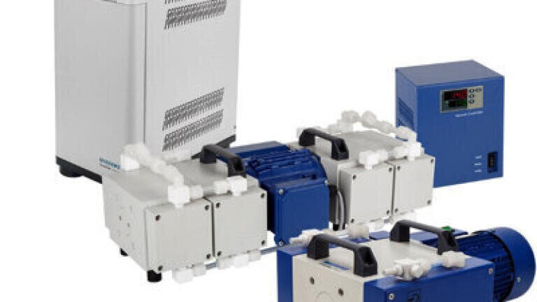 The C-series combines high pumping speed and frequency conversion technology.