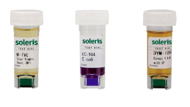 The testing vials are supplied fully ready-to-use.