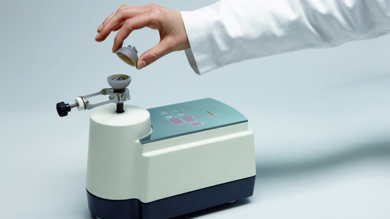 The 5 ml PTFE bowl is specially suited for biotechnology applications. 