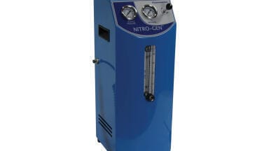 On-Demand Nitrogen Generation for Sample Concentration