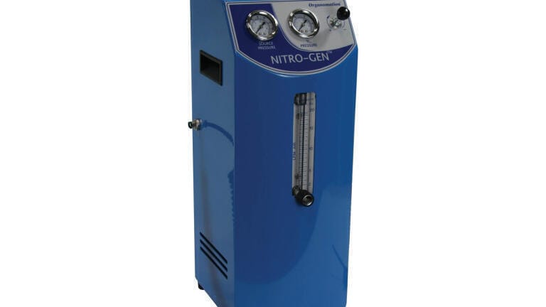 On-Demand Nitrogen Generation for Sample Concentration