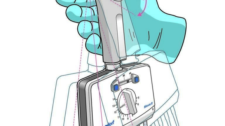 Move It® pipettes are highly ergonomic and reduce operating stress in the lab.