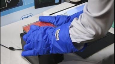 Scanning and Decoding Tube Racks Direct from Low Temperature Storage