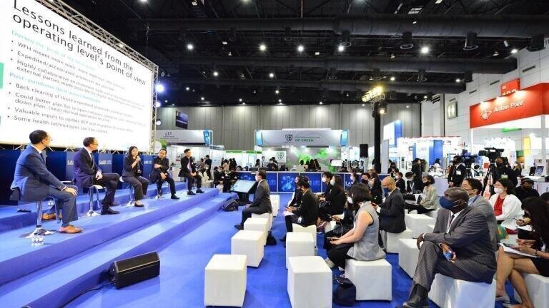 The 38 hybrid conferences featured physical and live streamed content on YouTube.