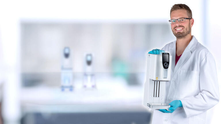MINI 96 electronic pipette