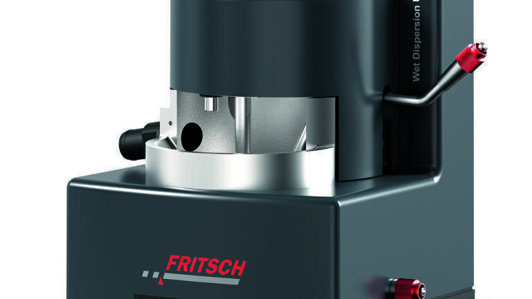 The new modular wet dispersion system for optimal dispersion of the sample.