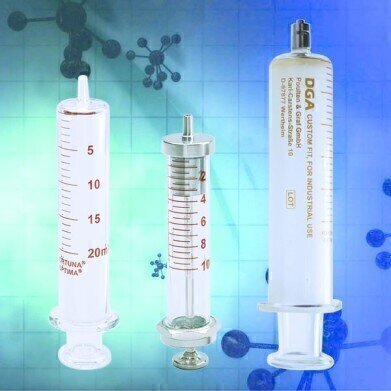 New DGA Glass Syringes Launched