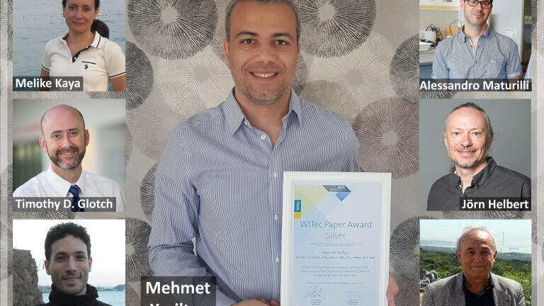 Silver winner Mehmet Yesiltas (Kirklareli University, Turkey) and his co-authors from Ankara University (Turkey), Stony Brook University (USA), Paris-Saclay University (France), the German Aerospace Center (Germany) and Cukurova University (Turkey).
© Mehmet Yesiltas, Kirklareli University, Turkey
