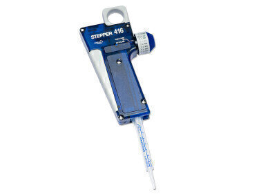 New crystal blue repeater pipette Stepper™ 416
