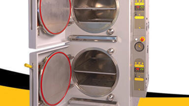 Introducing Double Stack Units for Twice the Sterilising Capacity