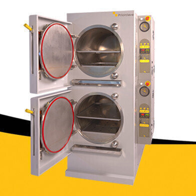 Introducing Double Stack Units for Twice the Sterilising Capacity