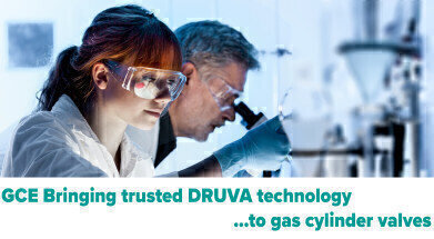 GCE Bringing trusted DRUVA technology to gas cylinder valves