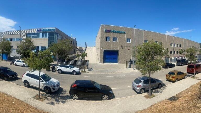 The new and old facilities