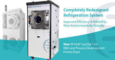 New R&D Freeze Dryer Speeds Biopharmaceuticals to Market