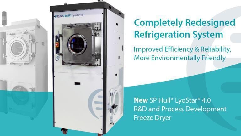 New R&D Freeze Dryer Speeds Biopharmaceuticals to Market
