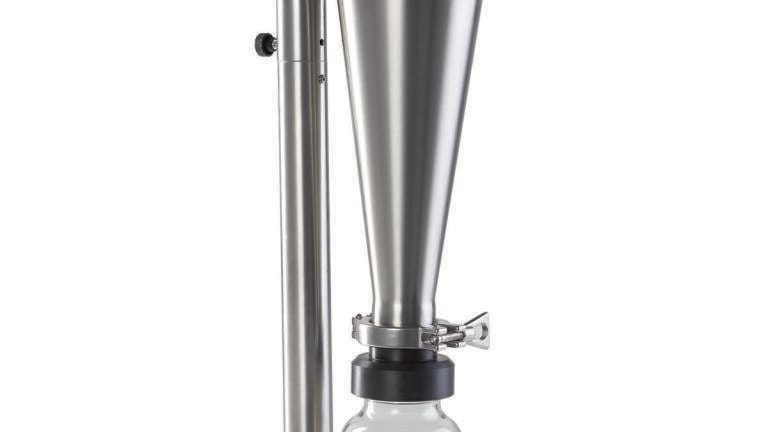 The Fritsch high-performance Cyclone separator.

