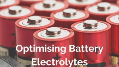 Quantitative benchtop NMR optimises battery electrolytes