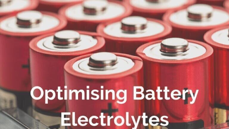 Quantitative benchtop NMR optimises battery electrolytes