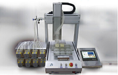 Fast and Flexible Automated Vial Filling