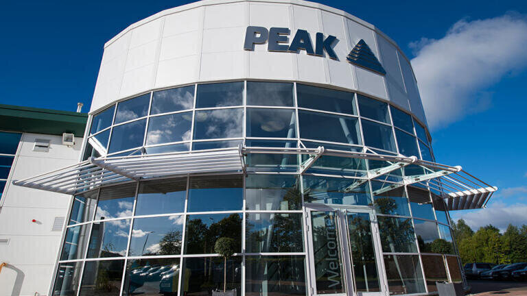 Peak Scientific’s Head Office in Scotland.