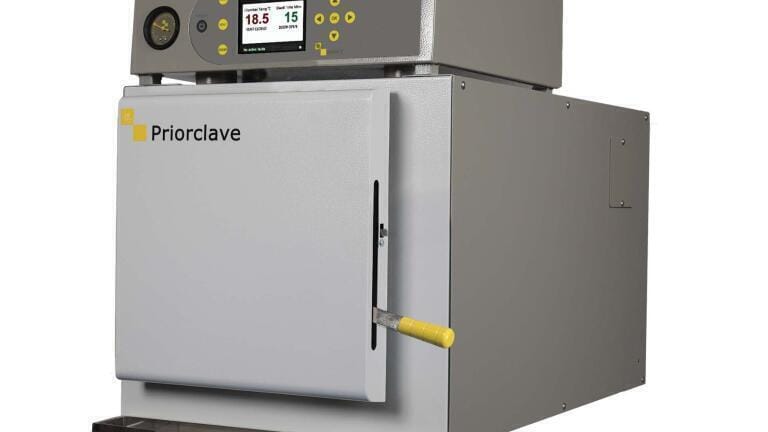 Benchtop Priorclave BASE Autoclave has More Standard Benefits