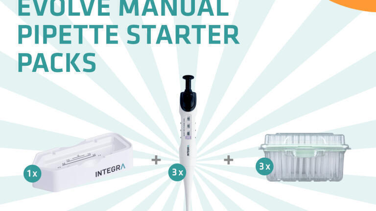 Win an EVOLVE Manual Pipette Starter Pack from Integra