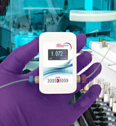 Enhanced Flowmeter for Liquid Chromatography Applications