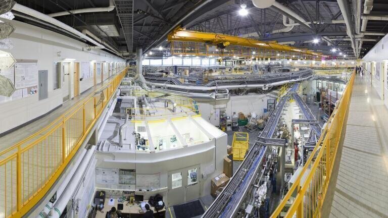 Experimental Floor at the CLS Synchrotron (Credit: Canadian Light Source)