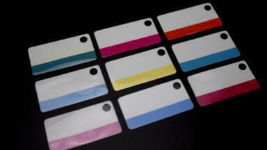 Colour Coded Labels and Variable Data