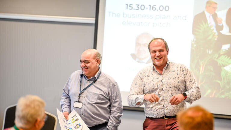 Dr Martin Picardo and Dr Robert Barker