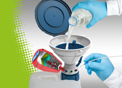 The future Safety Solution for Lab Waste: Universal Waste Hub "JAN"