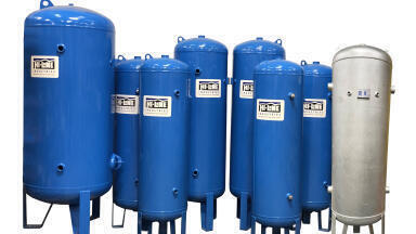 Vertical Air Receivers for Immediate Delivery