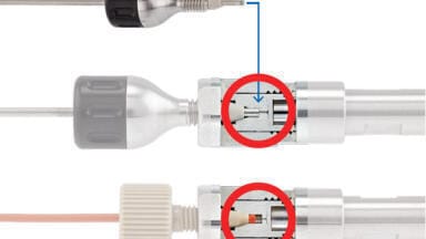 Direct Adaptive HPLC Column Connectors