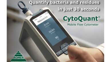 CytoQuant® - Quantify bacteria and residues in just 30 seconds!