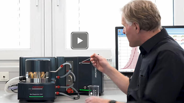 Experience the Laser Particle Sizer ANALYSETTE 22 NeXT in action.