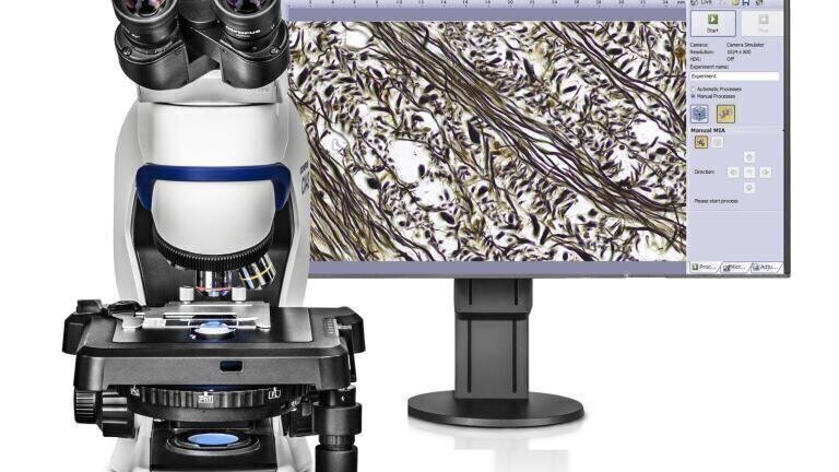 Digital Microscope Camera for Standard Brightfield Imaging