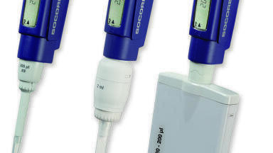 Electronic micropipettes from Socorex