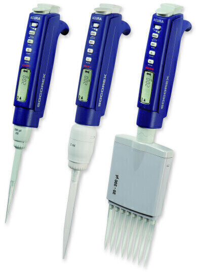 Electronic micropipettes from Socorex