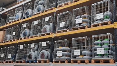 Warehouse Extension Supports Increased Polypropylene Fan Stock Holding