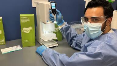 Pipetting Solutions Streamline COVID-19 PCR Testing