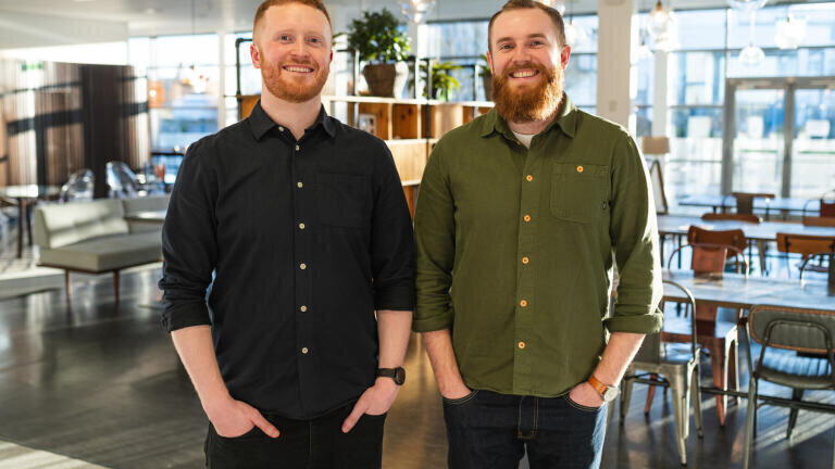 Co-founders of Revive Eco, Fergus Moore and Scott Kennedy, leading the way in turning waste coffee grounds into a sustainable palm oil alternative.