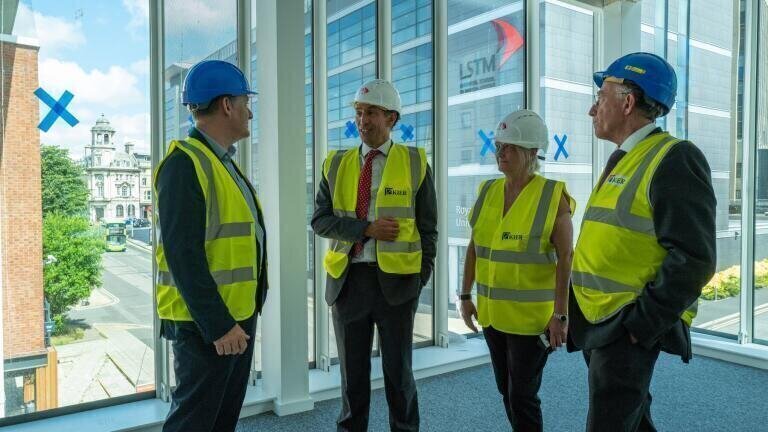 Infection Centre celebrates Key Development Milestone
