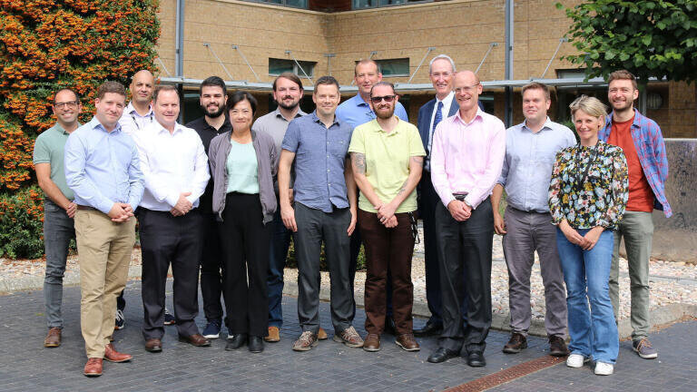 TTP Ventus team, at TTP Group Headquarters.