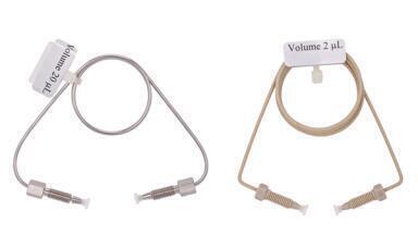 PEEK and Stainless-Steel Sample Loops