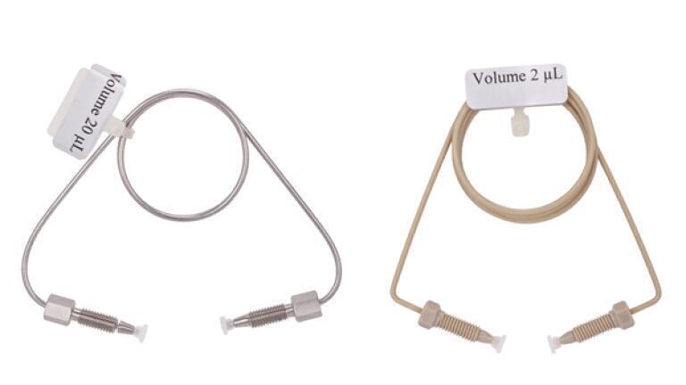 PEEK and Stainless-Steel Sample Loops
