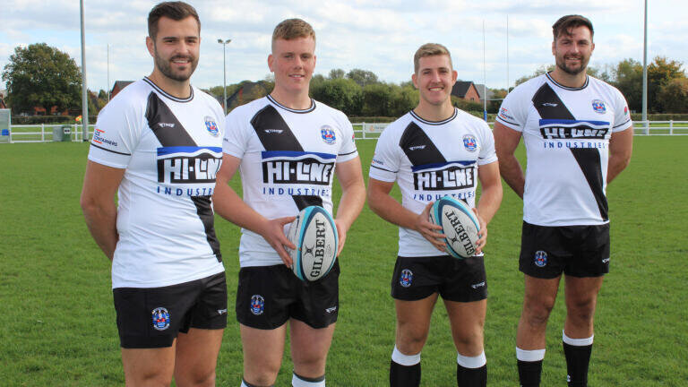 Hi-line Industries are main shirt sponsors for the Burton Rugby Club first team, currently Staffordshire and Derbyshire’s highest ranked senior rugby club, playing in the Midlands Premier division
