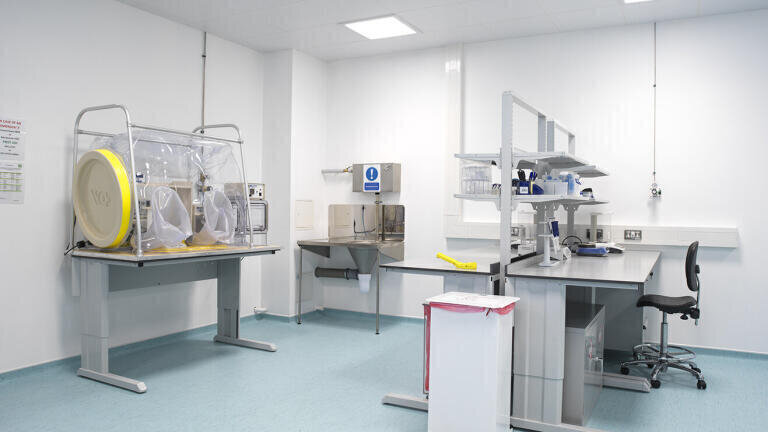 The Coy Chamber inside the AML